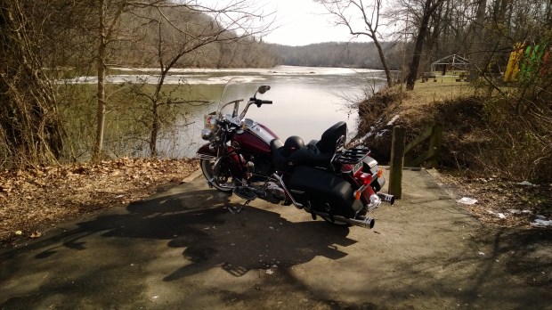 Harley by the River